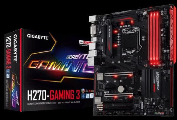 GA-H270-GAM-3 INTEL H270 1151 DDR4 2400MHZ OC DVI&HDMI ANAKART