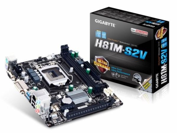 GA-H81M-S2V INTEL H81 1150 DDR3 1600MHZ VGA+DVI ANAKART
