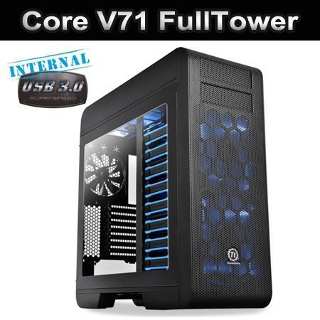 CA-1B6-00F1WN-00 Core V71 Modüler Full Tower Pencereli Kasa