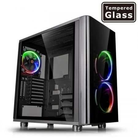 CA-1H8-00M1WN-01 RGB Edition ATX Mid Tower Çift Pencere Siyah Kasa