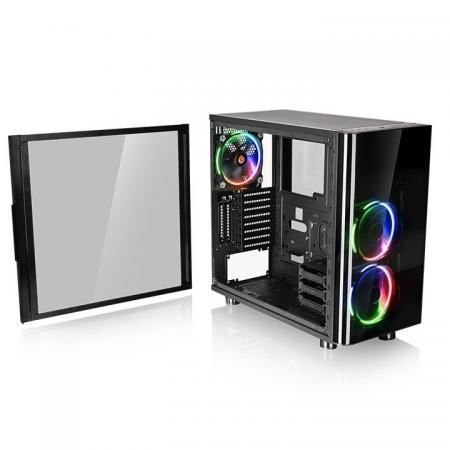 CA-1H8-00M1WN-01 RGB Edition ATX Mid Tower Çift Pencere Siyah Kasa