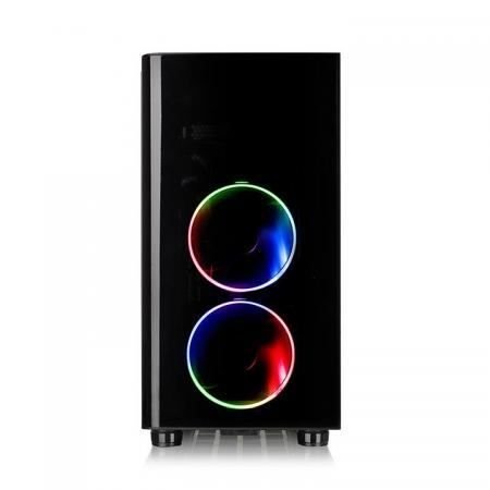 CA-1H8-00M1WN-01 RGB Edition ATX Mid Tower Çift Pencere Siyah Kasa