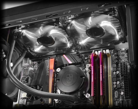 MAELSTROM_240T_WH MAELSTROM 240T WHITE SIVI BAZLI İŞLEMCİ SOĞUTUCUSU, Soket Intel ve AMD