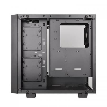 CA-1I4-00M1WN-00 Thermaltake Core G21 TG ATX Mid Tower Çift Camlı Siyah Kasa