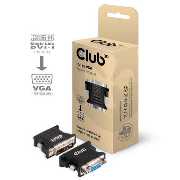 CAA-DMA-CFA VGA -DVI VGA Dişi / DVI Erkek Çevirici Adaptör