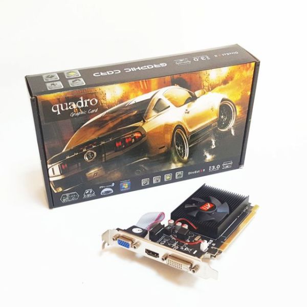 R52302GD3 Quadro 2GB AMD R5 230 2GD3 DDR3 64bit HDMI DVI 16X (PCIe 2.0) Low Profil