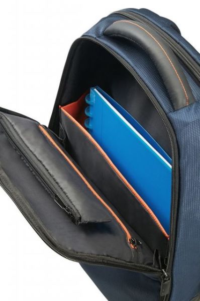 16N-01-004 14.1'' Qibyte Mavi Notebook Sırt Çantası