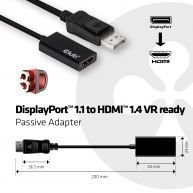 CAC-1056 DisplayPort 1.1 - HDMI 1.4 VR'ye Hazır Pasif Adaptör