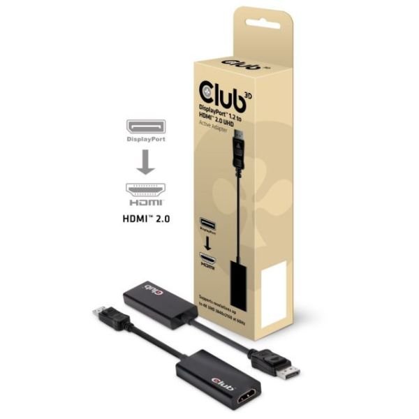 CAC-1070 Display Port-HDMI 2.0 Çevirici Adaptör