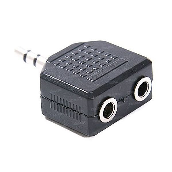 DK-CB-AU35X235 3.5mm Stereo 2x Kulaklık Çoklayıcı