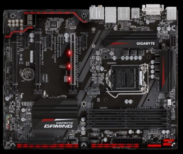 GA-Z270-GAM-K3 INTEL Z270 1151 DDR4 4133MHZ HDMI DVI ANAKART