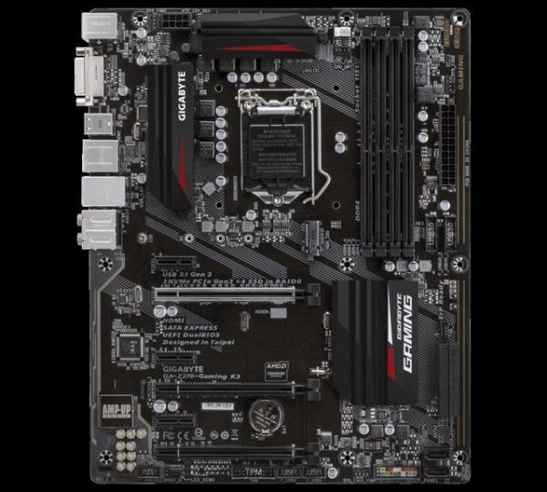 GA-Z270-GAM-K3 INTEL Z270 1151 DDR4 4133MHZ HDMI DVI ANAKART