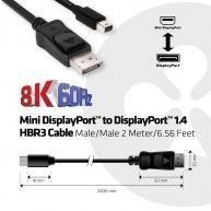 CAC-1115 MiniDP Bağlantı Noktası 1.4 HBR3 HDMI Görüntü Kablosu