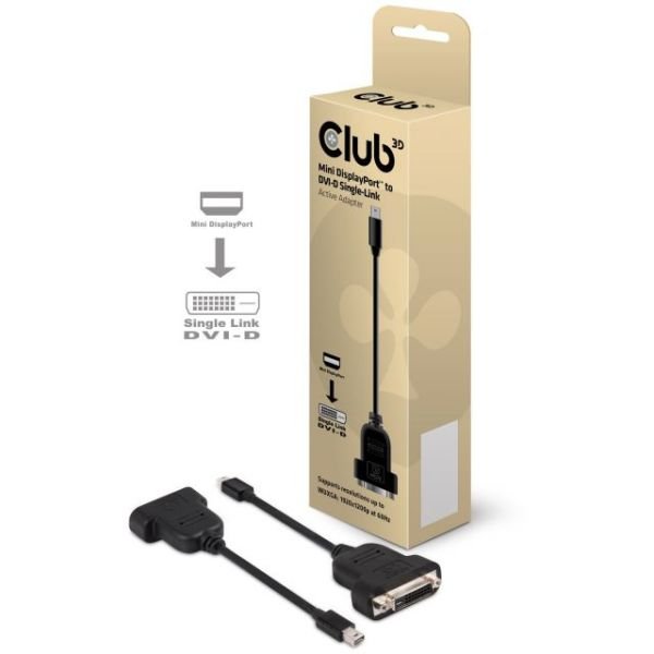 CAC-1152 DVI-D SL Aktif Adaptörüne Mini DP Port Görüntü Kablosu