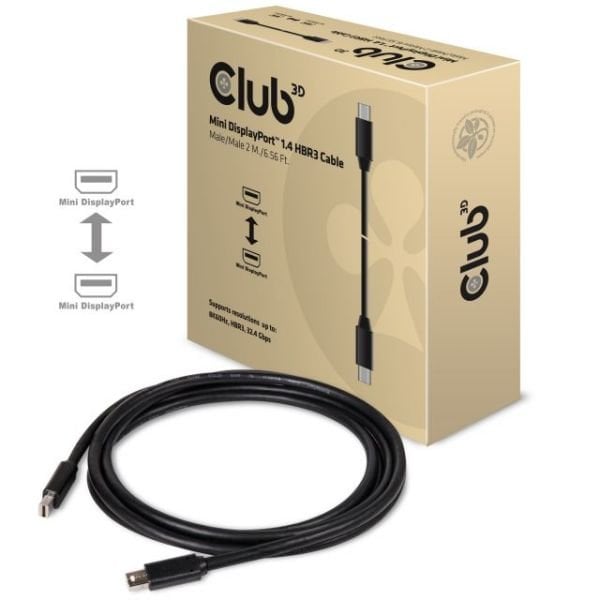 CAC-1164 2M Mini Display Port - Display Port Kablo Çoklayıcı M/M