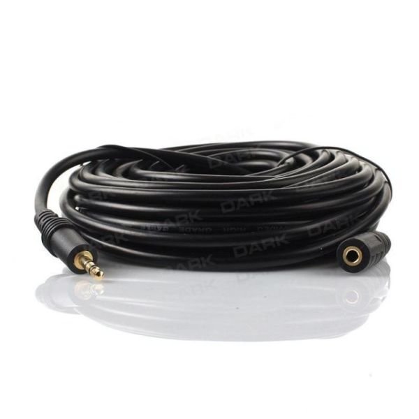 DK-CB-AUEXTL1000 10 Metre Stereo 3.5mm Jak Ses Uzatma Kablosu