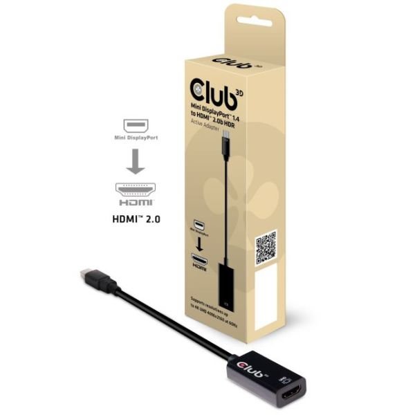 CAC-1180 Mini DisplayPort 1.4 - HDMI 2.0b HDR Çevirici