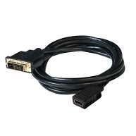 CAC-1211 DVI HDMI 1.4 M/F 2M / 6.56ft Çift Yönlü Çevirici Kablo