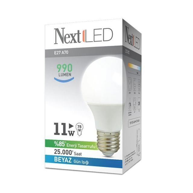 YE-E27AL-11WB 11W E27 Beyaz Led Ampul