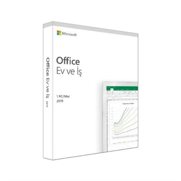 T5D-03258 MS OFFICE 2019 HOME AND BUSINESS TURKCE KUTU