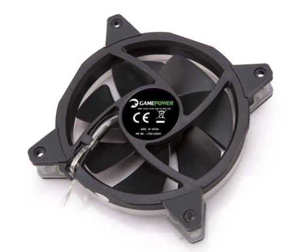 GF-12B GAMEPOWER GF-12B 12CM LED'Lİ KASA FANI MAVİ