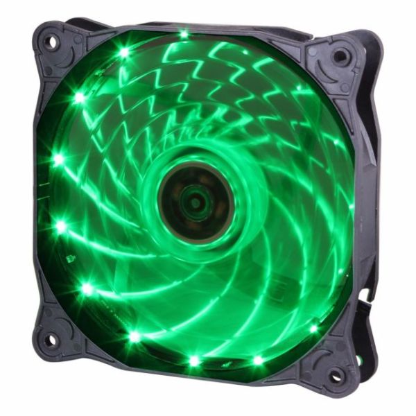 GF-12G GAMEPOWER GF-12G SESSIZ 12CM YEŞİL LED KASA FANI