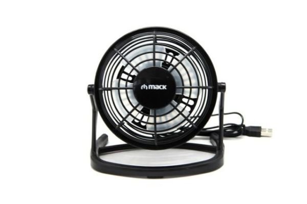 MCF-10-BK Masaüstü Plastik Siyah USB Mini Fan