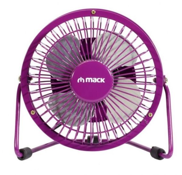MCF-14-PR PR Masaüstü Metal Mor USB Mini Fan