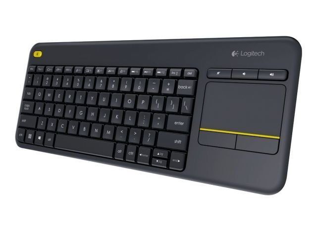 920-007149 K400 Plus Kablosuz Touchpad Siyah Klavye