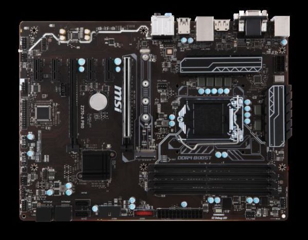 Z270APRO Intel Z270 1151 DDR4 3800MHz DVI/VGA Anakart