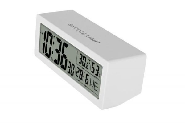 MCT-531-WH Dijital Masa Saati Beyaz
