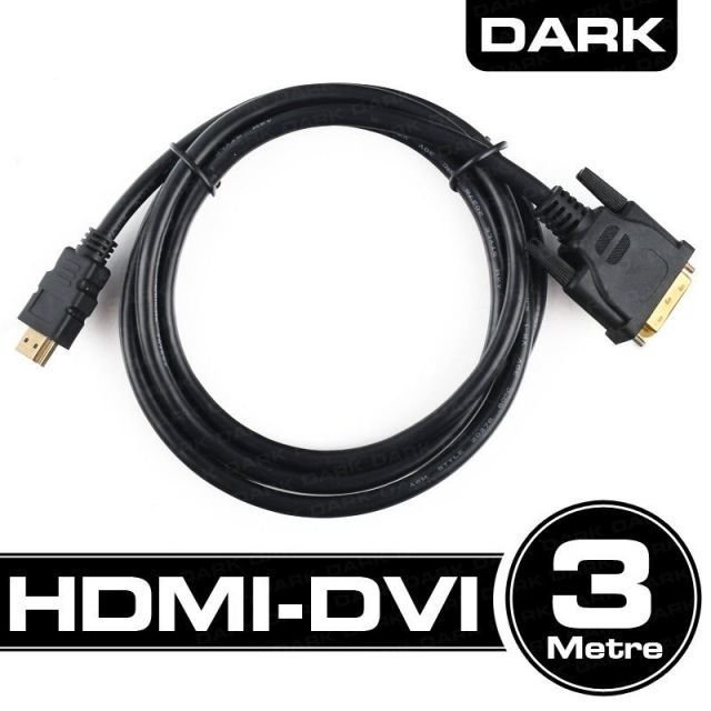 DK-CB-DVIXHDMIL300 3M DVI-HDMI Çift Yönlü Görüntü Kablosu
