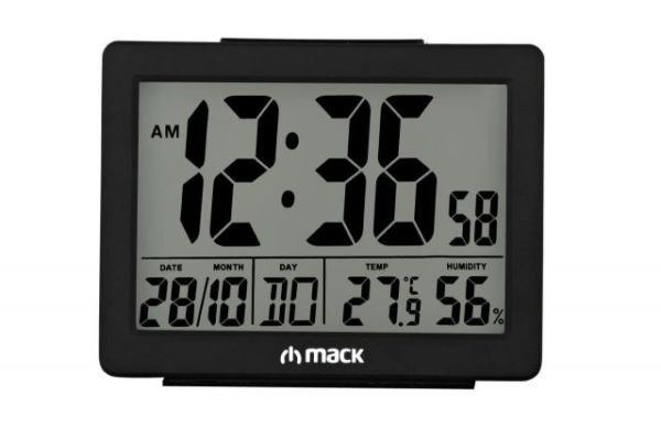 MCT-8017 MCT 8017 Siyah Masa Üstü Dijital Saat