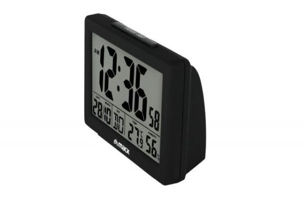 MCT-8017 MCT 8017 Siyah Masa Üstü Dijital Saat
