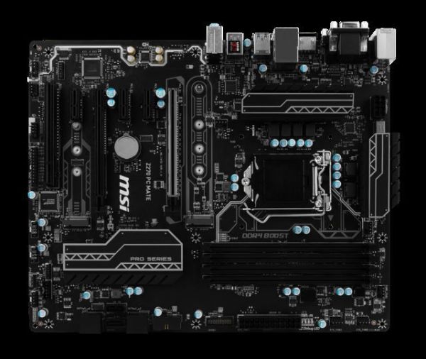 Z270-PC-MATE Intel Z270 1151 DDR4 3800MHz HDMI/DVI/VGA Anakart