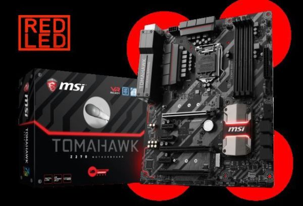 Z270TOMAHAWK Intel Z270 1151 DDR4 3800MHz HDMI/DVI Gaming Anakart