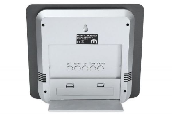 MCT-9115 Dijital Duvar-Masa Saati Gri