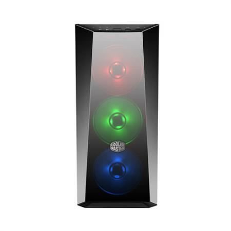 MCW-L5S3-KGNN-02 RGB Tempered Glass 3x120cm RGB Led Fanlı Mid Tower Gaming Kasa