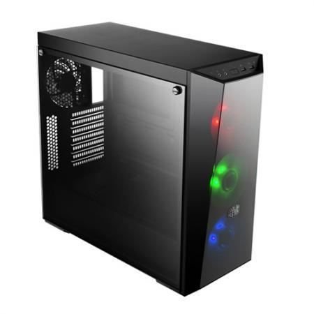 MCW-L5S3-KGNN-02 RGB Tempered Glass 3x120cm RGB Led Fanlı Mid Tower Gaming Kasa