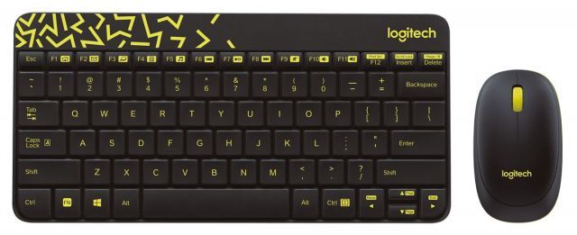 920-008215 MK240 Kablosuz Q TR Siyah Klavye,Mouse Set