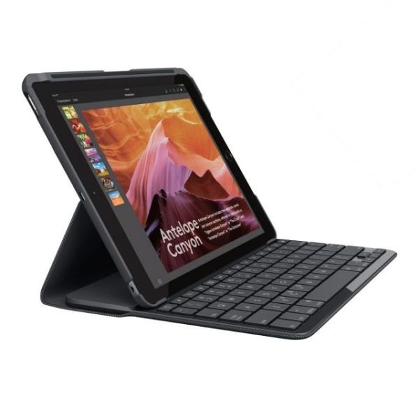920-008653 Türkçe-Carbon Black 2017 Yeni Slim pad Klavyeli Kılıf