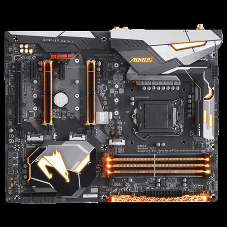 Z370-AOR-GAM-5 Intel Z370 1151 DDR4 4000MHz DVI/HDMI Gaming Anakart