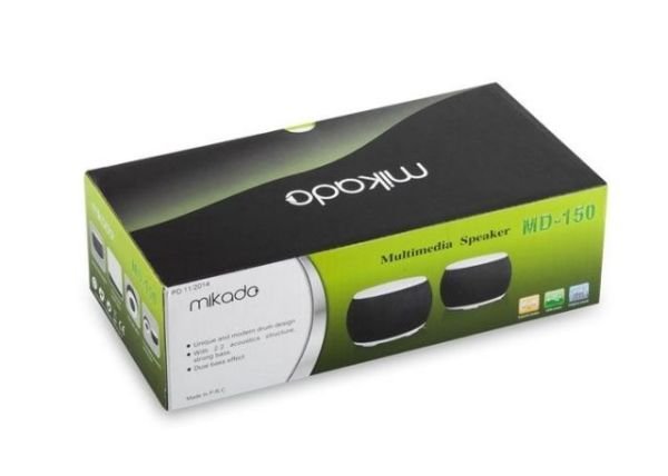 MD-150-S 2.0 USB Siyah Hoparlör