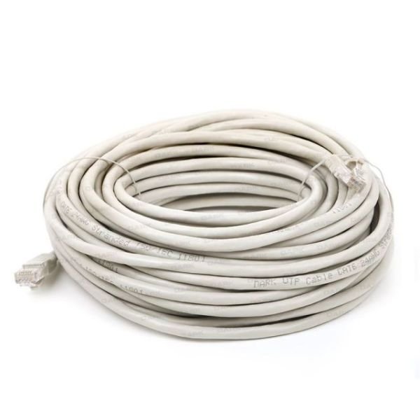 DK-CB-NT6U2000G CAT6 20M UTP Awg 24/7 Bakır Gri Patch Network Kablosu