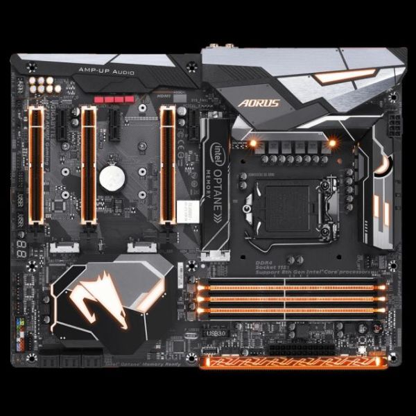 Z370-AOR-GAM-7-OP Intel Z370 1151 DDR4 4133MHz HDMI Gaming Anakart