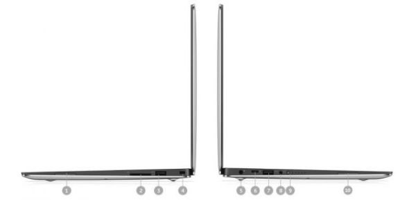 9360-QT55W10165N XPS13 9360,i7-8550U,16GB,512GB SSD,13.3''QHD,Win 10 Home Notebook