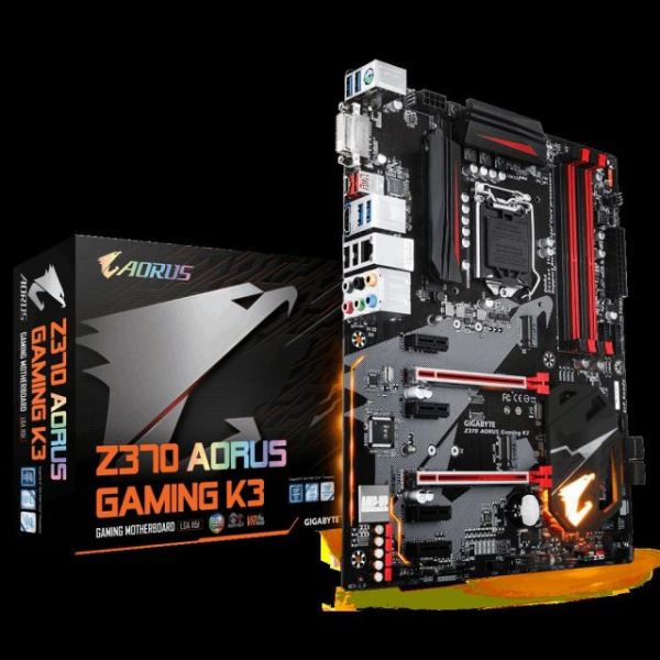 Z370-AOR-GAM-K3 Intel Z370 1151 DDR4 4000MHz DVI-D/HDMI Gaming Anakart