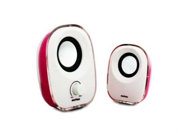 MD-181-P MD-181 USB 2.0 LED Pembe Hoparlör