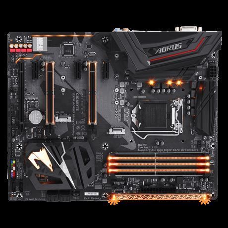 Z370-AOR-ULT-GAM Intel Z370 1151 DDR4 4000MHz DVI-D/HDMI Gaming Anakart