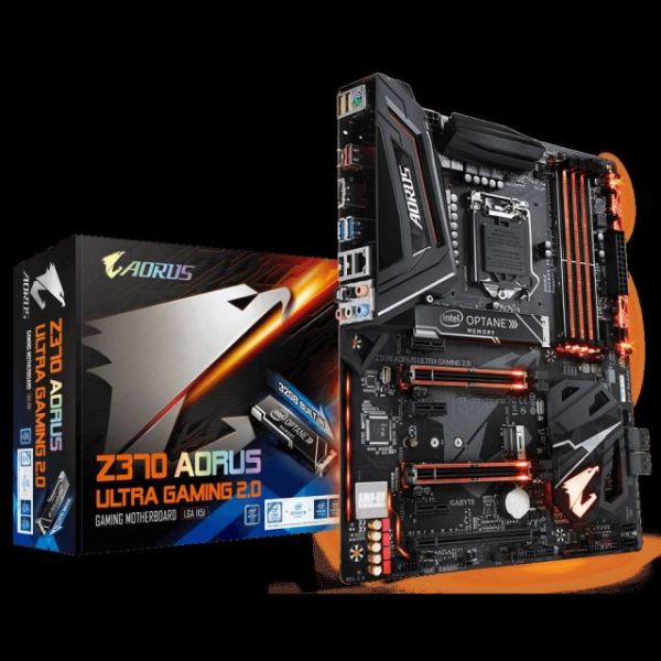 Z370-AOR-ULT-GA-OP Intel Z370 1151 DDR4 4000MHz HDMI Gaming Anakart
